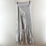 SKIMS  Foldover Cotton Lounge Pants Gray Small Photo 3
