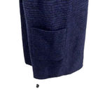 Anna Sui Anna‎ Sui Swing Mod Dress Tweed Boucle Knit Short Sleeve Purple Black Size 12 Photo 4