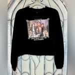 Black Crew Neck Long Sleeve Friends Graphic Holiday Sweatshirt Size XS Photo 1