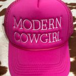 Modern Cowgirl Trucker Hat Pink Photo 0