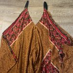 Indie Ella Boho Floral Silk Onesie Brown Size undefined Photo 7