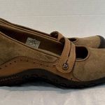 Merrell Plaza Bandeau Mary Jane Womens Size 7 Tan-Brown Leather Slip-On Shoes Photo 3