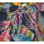 Mix Nouveau Colorful Feathers Maxi Skirt Size M Gypsy Boho Festival Art to Wear Black Size M Photo 3
