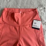 Senita Athletics NWTG  Small Orange Capris Workout Fish Net‎ Leggings Size L Photo 3