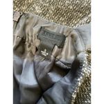 Anna Sui  for Target Sleeveless Metallic Gray Boucle V-Neck Shift Mini Dress 3 Photo 6