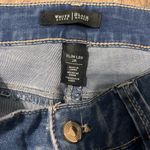 White House | Black Market  Feel Beautiful Embellished Slim Leg Jeans Photo 3