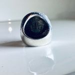 JTV Sterling Silver Statement Ring Red Photo 3