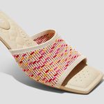 Vivaia Crochet Square Toe Block Heels Photo 1