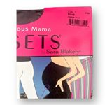 Assets by Spanx 1 Marvelous Mama Maternity Tights Opaque Stripe Pattern Black Photo 3