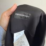 Emporio Armani Black Wool Side Zip Single Pleat Slim Straight Leg Pant Womens 46 Photo 4