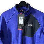 Mountain Hardwear  WOMEN'S POLARTEC® POWER GRID™ HALF ZIP JACKET Purple Size XL Photo 2