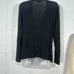 Carole Little Black Pleated Cardigan Sweater Size See Measurements EUC Size M Photo 4