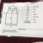 Madden NYC Women Sleeveless Crop Top Small Y2K Club McBling Glitter Going Out Red Photo 7