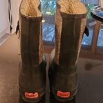 Chooka ππ Classic Mid Calf Racer Rain Boots ~ Herringbone Print Size 9 Photo 7