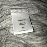 New York & Co. Womens Skirt Size Medium Heather Gray Rayon Asymmetrical Hem Photo 2