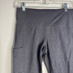 prAna  Gray Athletic Capri Leggings Photo 4