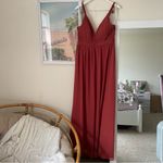 Azazie  Rowena Dress in Terracotta Photo 3