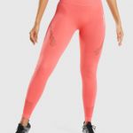 Gymshark NWOT  Energy Seamless Leggings - Polka Pink/Coral - S Photo 1