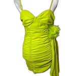 For Love & Lemons Lorlai Mini Dress Size XS Slime Green NWT Photo 4