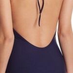 Ted Baker Swim Navy Blue Halter Swimsuit One piece Photo 1