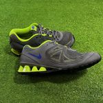Nike  Reax Run 7 Men's 7 US Gray Neon Green Running Shoes  EUC Womens 8.5 Photo 3