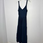 Splendid  navy maxi summer dress size large Photo 1