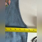 Jane Ashley Vintage 90’s  Embroidered denim maxi dress floral Size Medium Photo 7