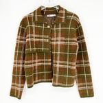 ZARA Multicolored Check Cardigan Jacket S Photo 1