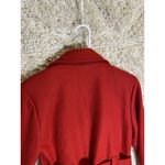 Newport News Red Belted Jacket Photo 8