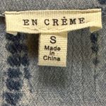 En Crème Baby Doll Mini Dress Small Blue Photo 5