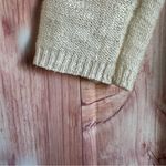 United States Sweaters  Cream Crochet Trim Flyaway Cardigan Photo 3