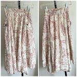 Anthropologie  Pilcro Cream Bandana Print Skirt XS rare Photo 2