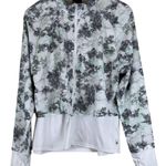 Spyder Active Zip Jacket Mens L White Gray Camo Stretch Performance Lightweight Photo 0