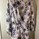 Free People FREE‎ PEOPLE FLORAL ROMPER XS- TP Photo 6