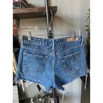 GRLFRND Helena Cut Off Jean Shorts Realness Blue Womens Size 26 Photo 6