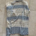 OneA Lacy NWT $34 Cardigan Striped Sz Small Blue Photo 3