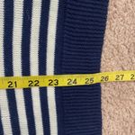 Joe Fresh Navy Striped  Sweater L Photo 3