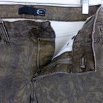 Just Cavalli  Jeans Y2K Women 29 Brown Baroque Paisley Print Stretch Skinny Italy Photo 6