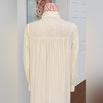 Lily Of France Vintage 70s Lily Of France Ivory Lace Trad Wife Peignoir Long Lined Nightgown S Photo 4