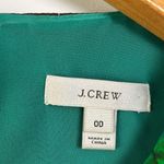 J.Crew | Bold Floral Silk Blouse sz 00 Photo 5