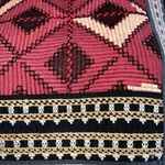 Urban Outfitters STARING AT STARS Black Floral Embroidered Yoke Dress EUC Small Photo 3