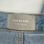 Everlane  90’s cheeky rigid straight raw hem vintage wash jeans sz 32 Photo 3
