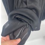 Say What? Say What? Y2K Lace Fit & Flare Dress Sz L Coquette Pleats Bow Ballet Soft Girl Photo 4