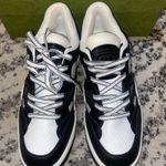 Gucci Basket low-top sneakers Black/White size 38 Photo 3