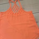 Neon Orange tank top Photo 1