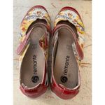 Remonte Floral Mary Jane Shoe Yellow Size 5.5 Photo 5