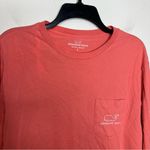 Vineyard Vines salmon‎ long sleeve t-shirt size large 100% cotton casual Photo 1