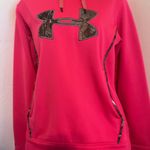 Under Armour  Bright Pink Hoodie with Camo Accents Photo 3