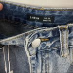 SheIn high waisted mom jeans slant pockets women’s Size 28 Photo 4