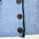 Sundance  Tulla Cardigan Size Large NEW Extrafine Merino Wool Classic Timeless Photo 2